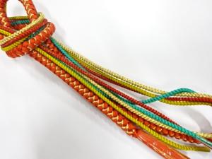 未使用品　正絹　手組帯締め